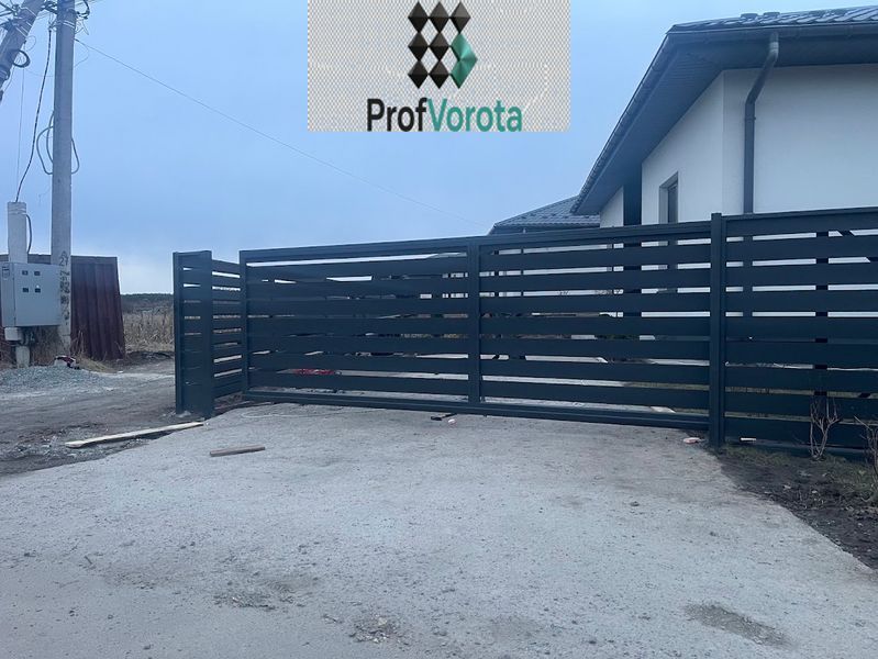 Ворота ранчо 00920 фото