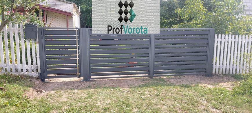 Ворота ранчо 00920 фото